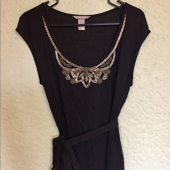 H&M Black Beaded Top - Picture 1 of 6